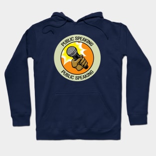 Public Speaking Badge Hoodie